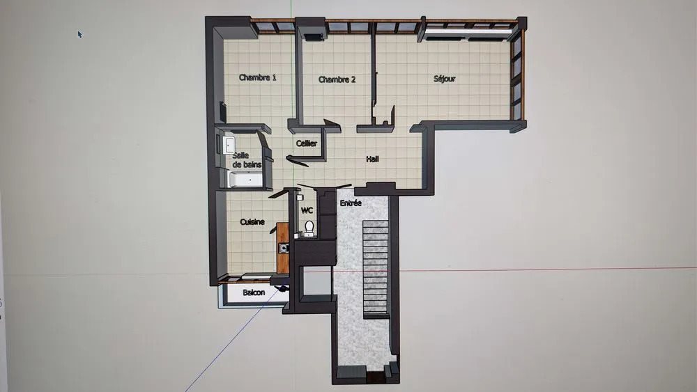 Appartement à vendre, 82m², Thonon-les-Bains