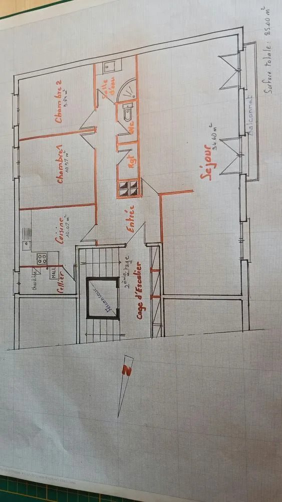 Appartement à vendre, 85m², Niort