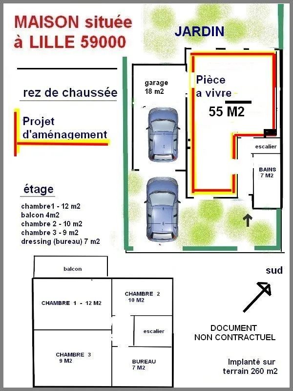 Maison à vendre, 102m², Lille