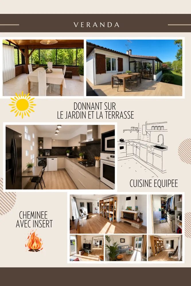 Maison à vendre, 122m², Saint-Martin-de-Seignanx