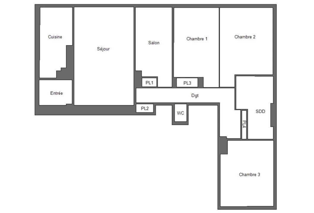 Appartement à vendre, 100m², Le Havre