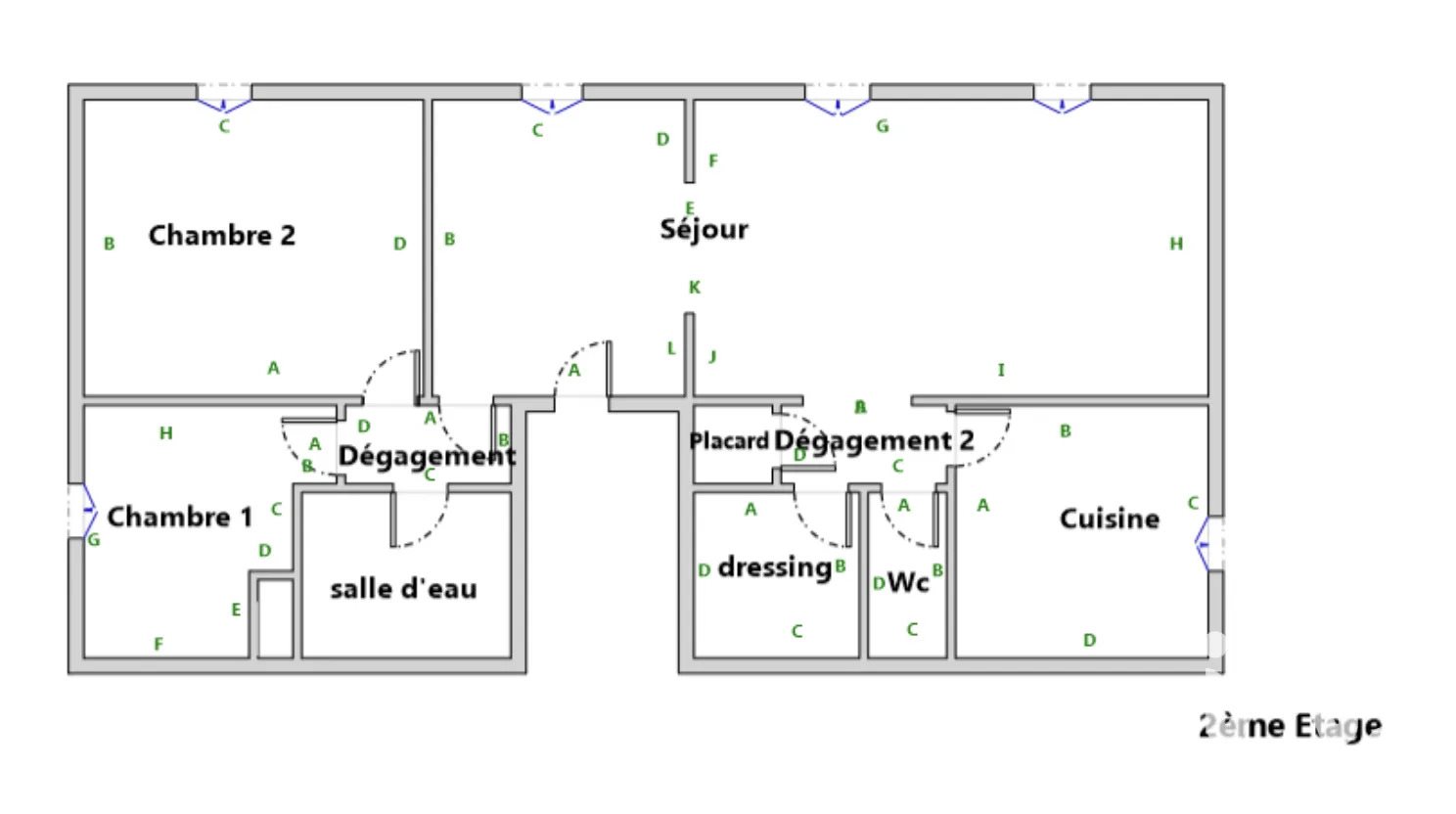Appartement à vendre, 78m², Pau