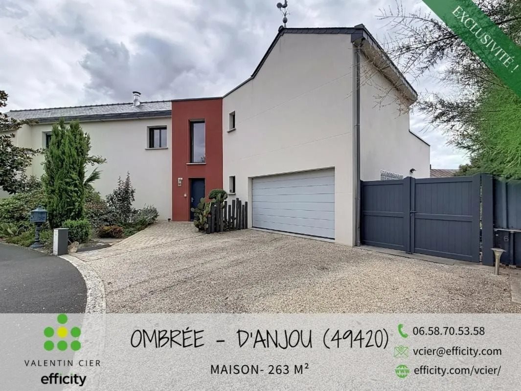 Maison à vendre, 263m², Ombrée d'Anjou