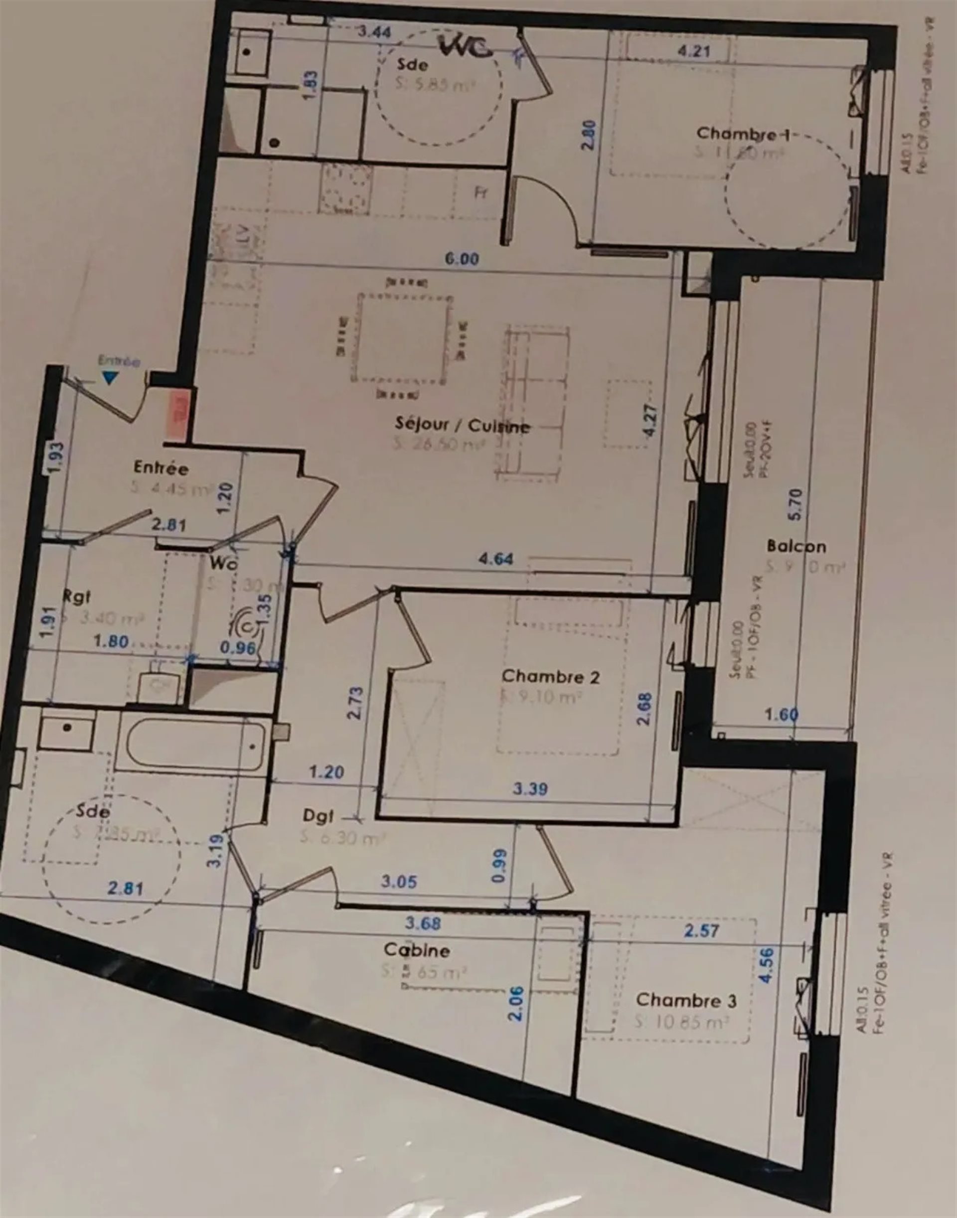 Appartement à vendre, 102m², Berck