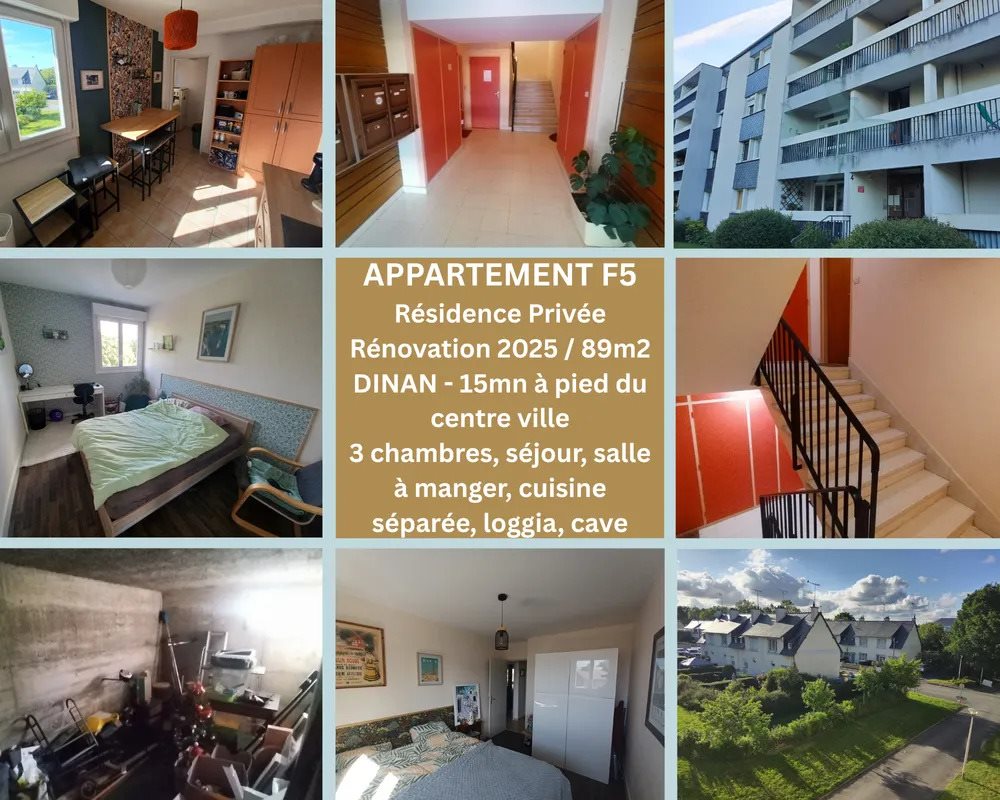Appartement à vendre, 89m², Dinan