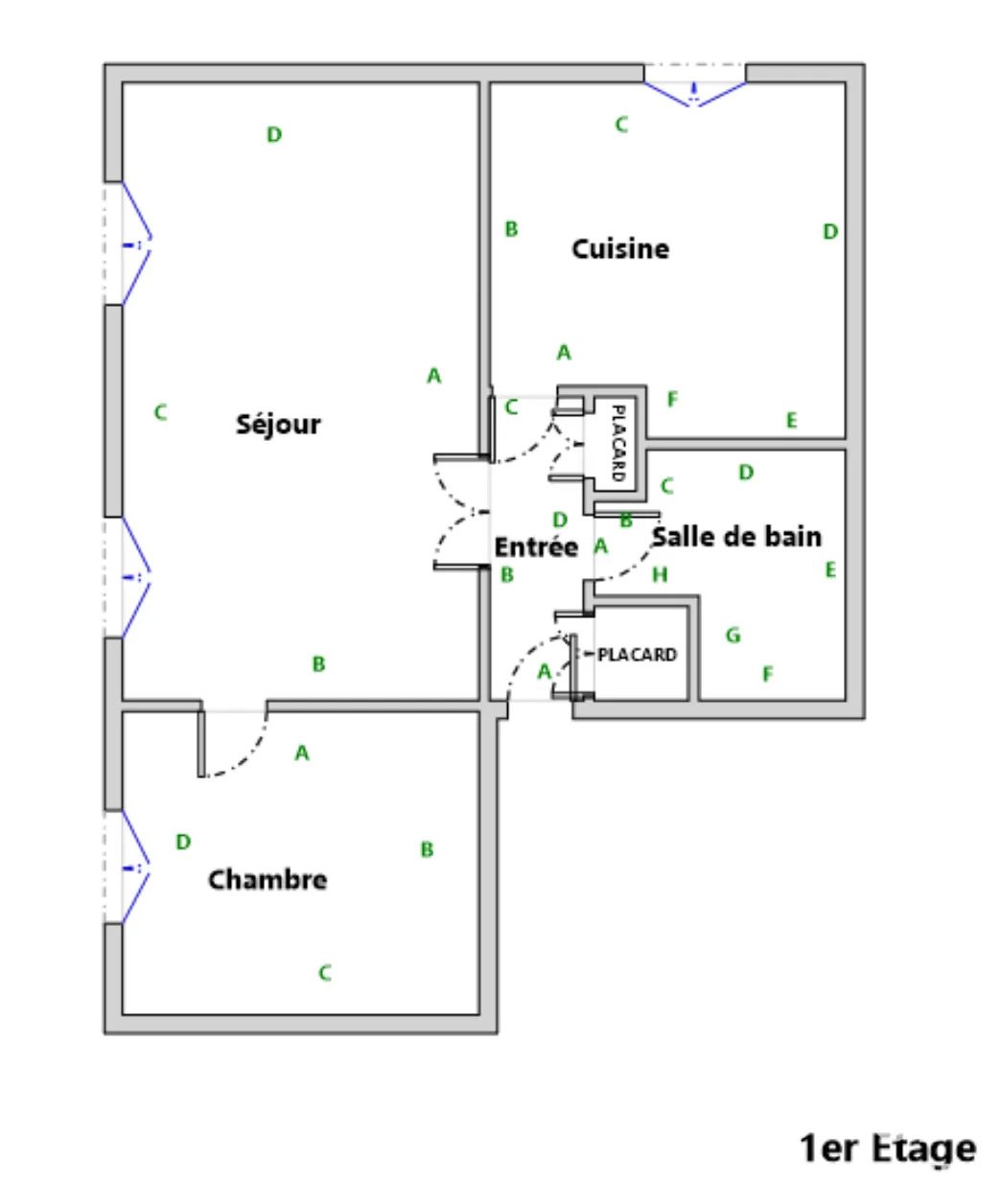 Appartement à vendre, 40m², Pau