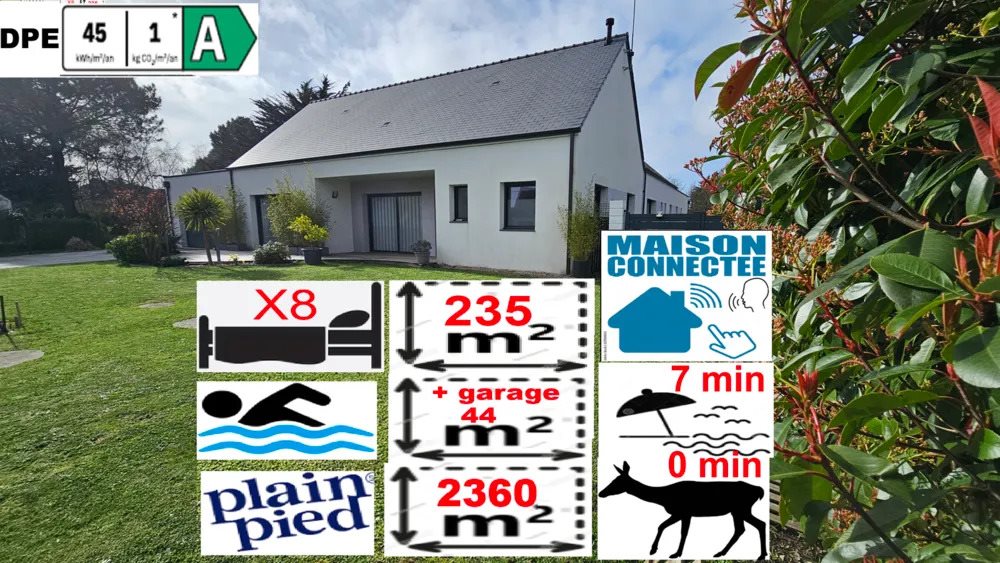 Maison à vendre, 235m², La Turballe
