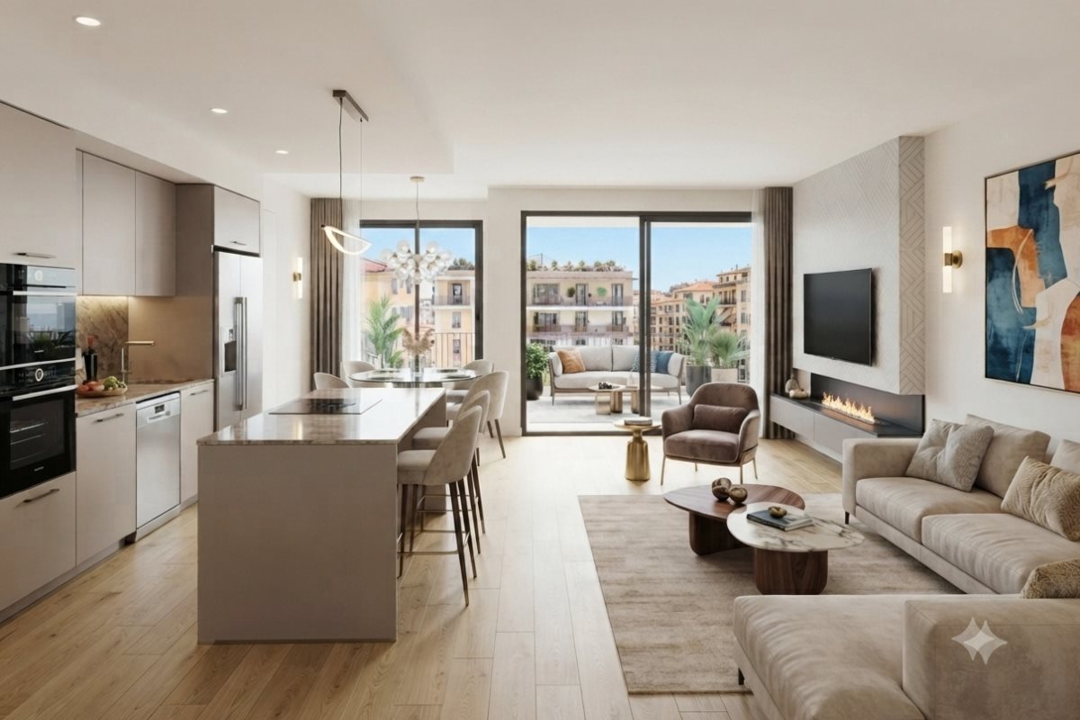 Appartement à vendre, 100m², Beausoleil