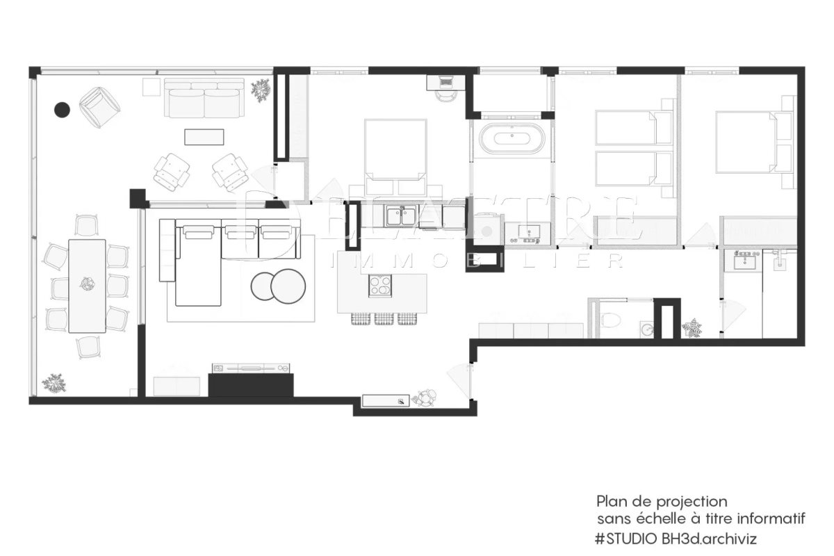 Appartement à vendre, 121m², Antibes