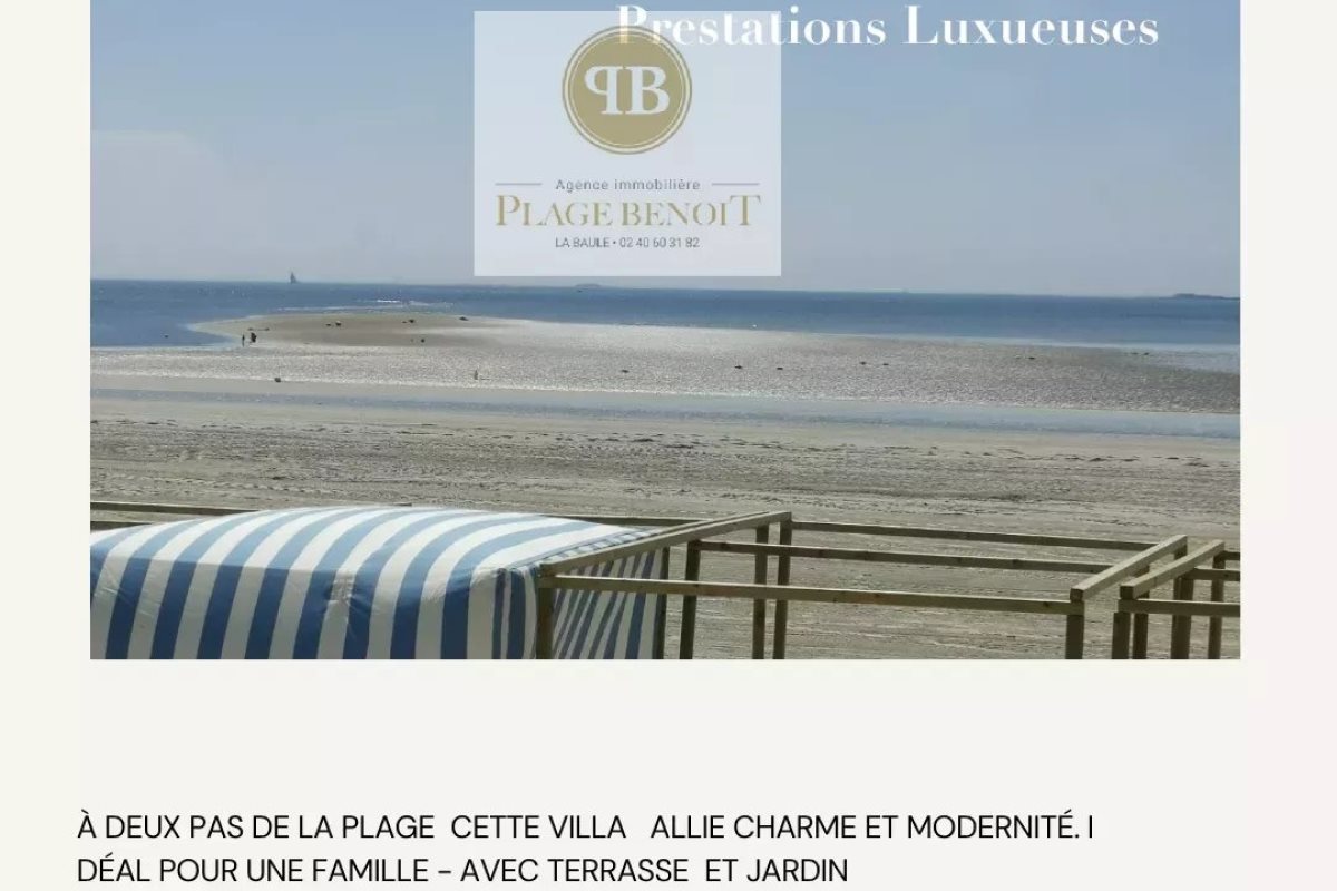 Maison à vendre, 220m², La Baule-Escoublac