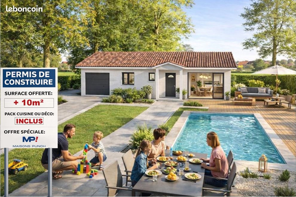 Maison à vendre, 85m², Mions