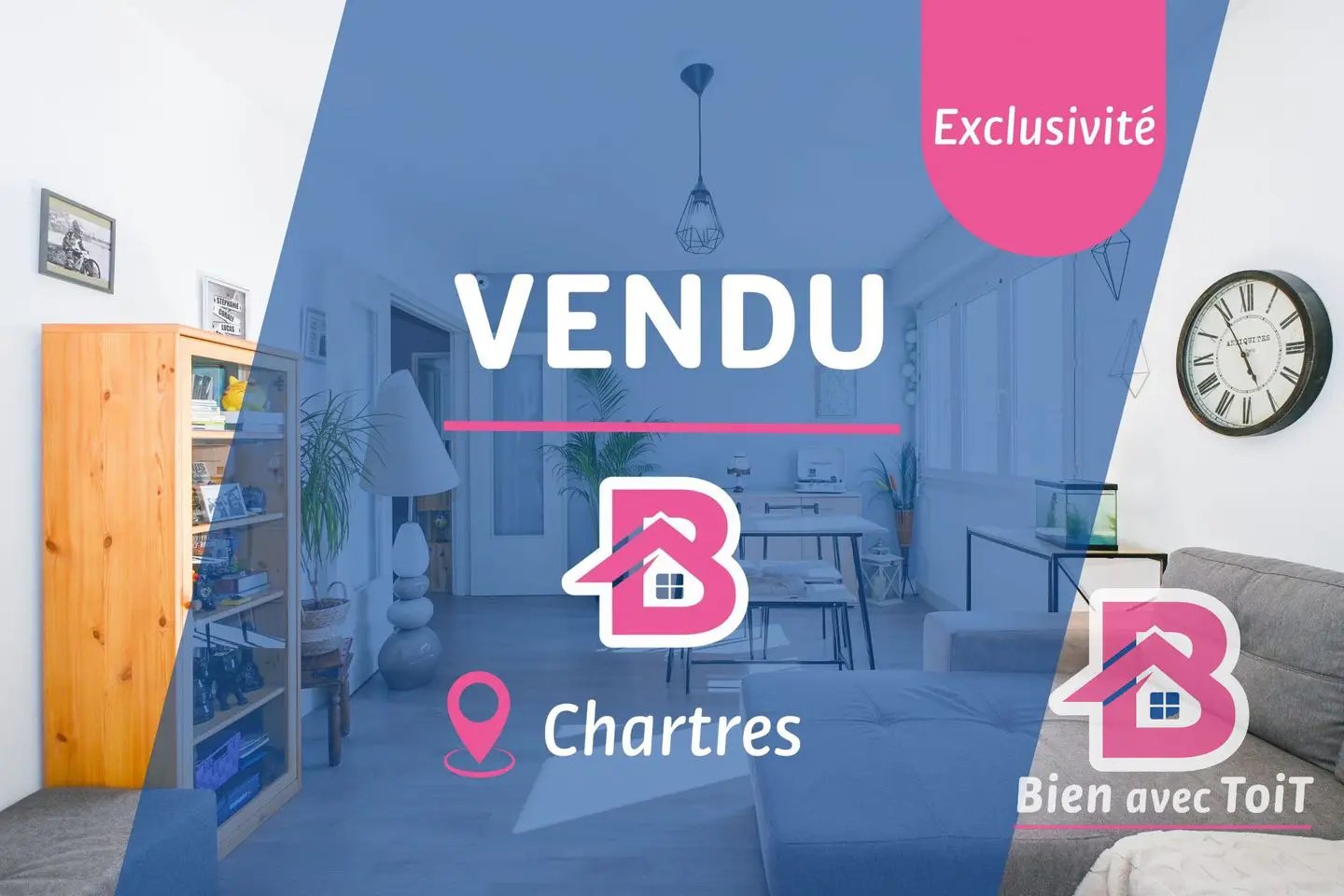 Appartement à vendre, 61m², Chartres