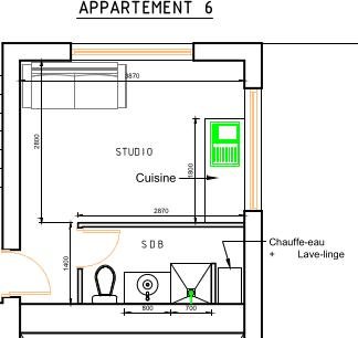 Appartement à louer, 15m², Cholet