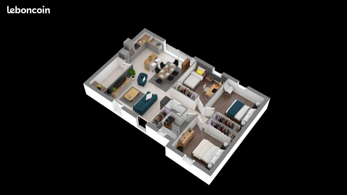 Maison à vendre, 75m², Chinon