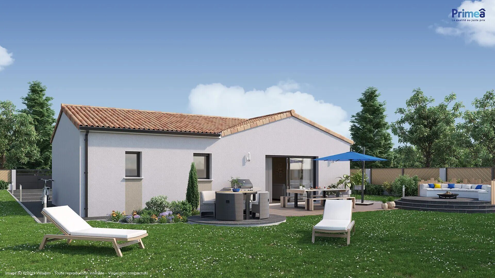 Maison à vendre, 74m², Biard