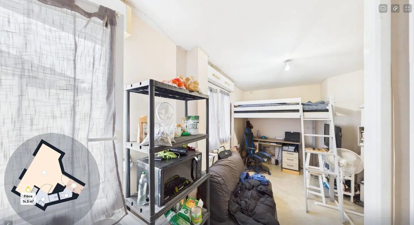 Appartement à vendre, 19m², Nantes