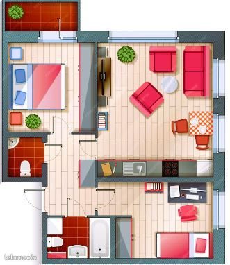 Appartement à louer, 42m², Corbeil-Essonnes