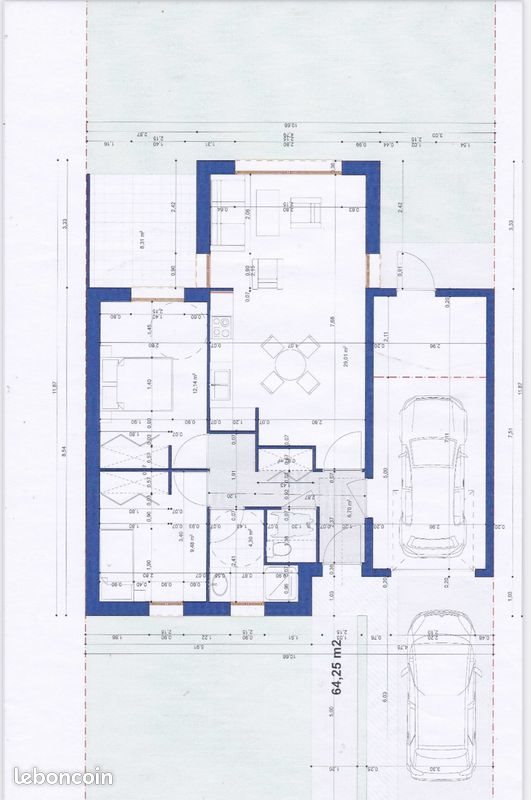 Appartement à vendre, 70m², Wormhout