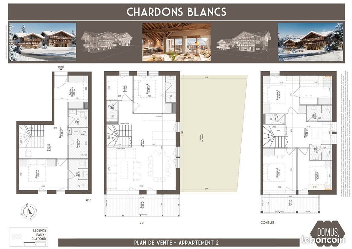 Appartement à vendre, 155m², Crest-Voland (Les Saisies)