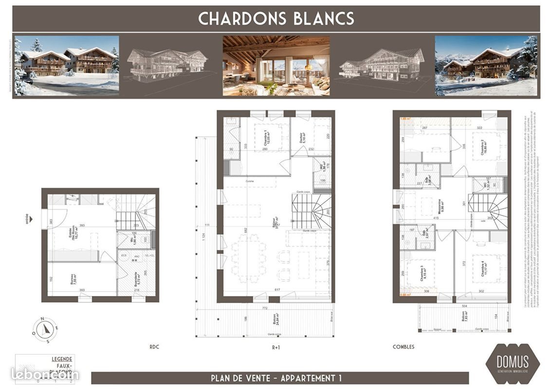 Appartement à vendre, 140m², Crest-Voland (Les Saisies)