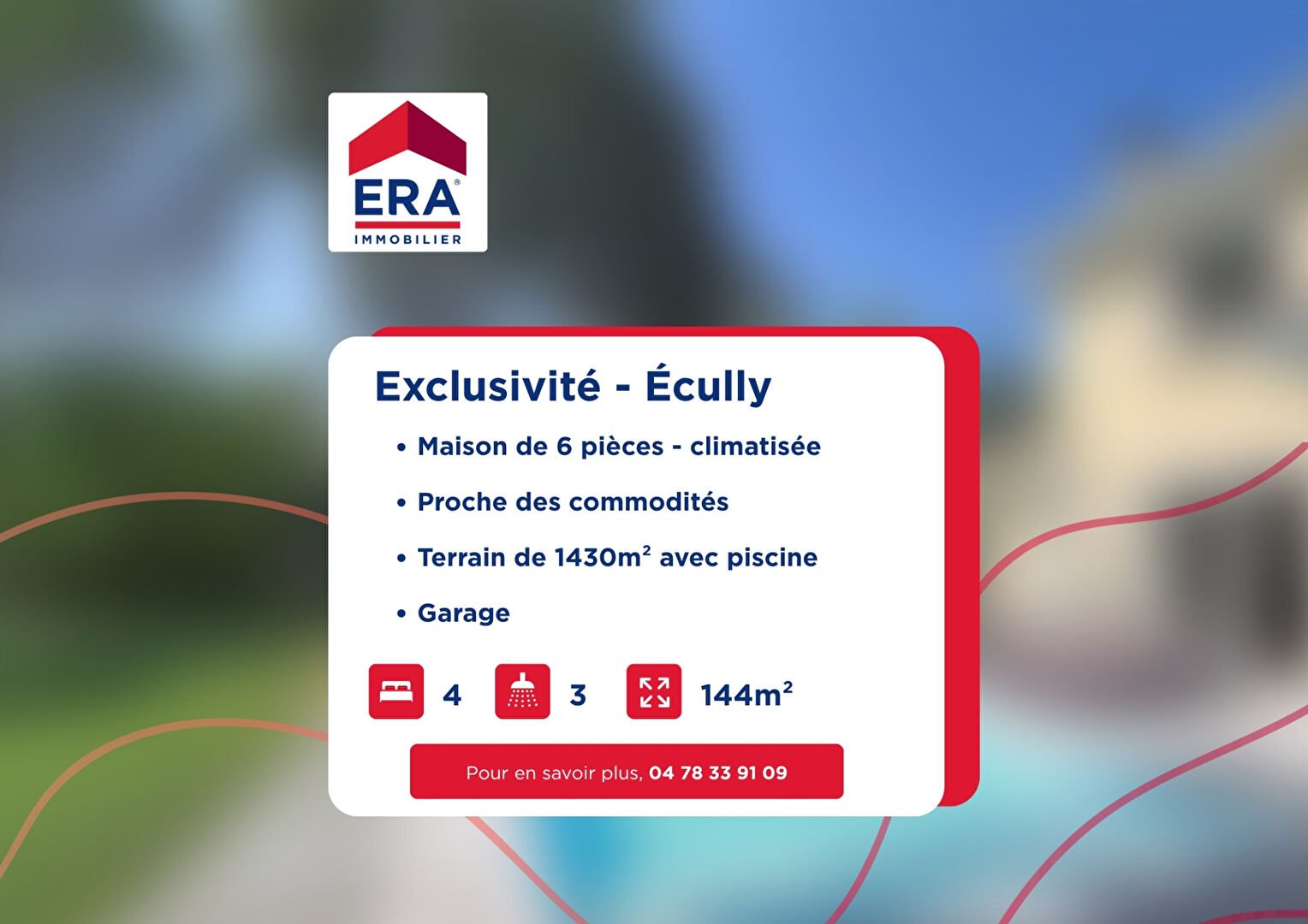 Maison à vendre, 144m², Écully