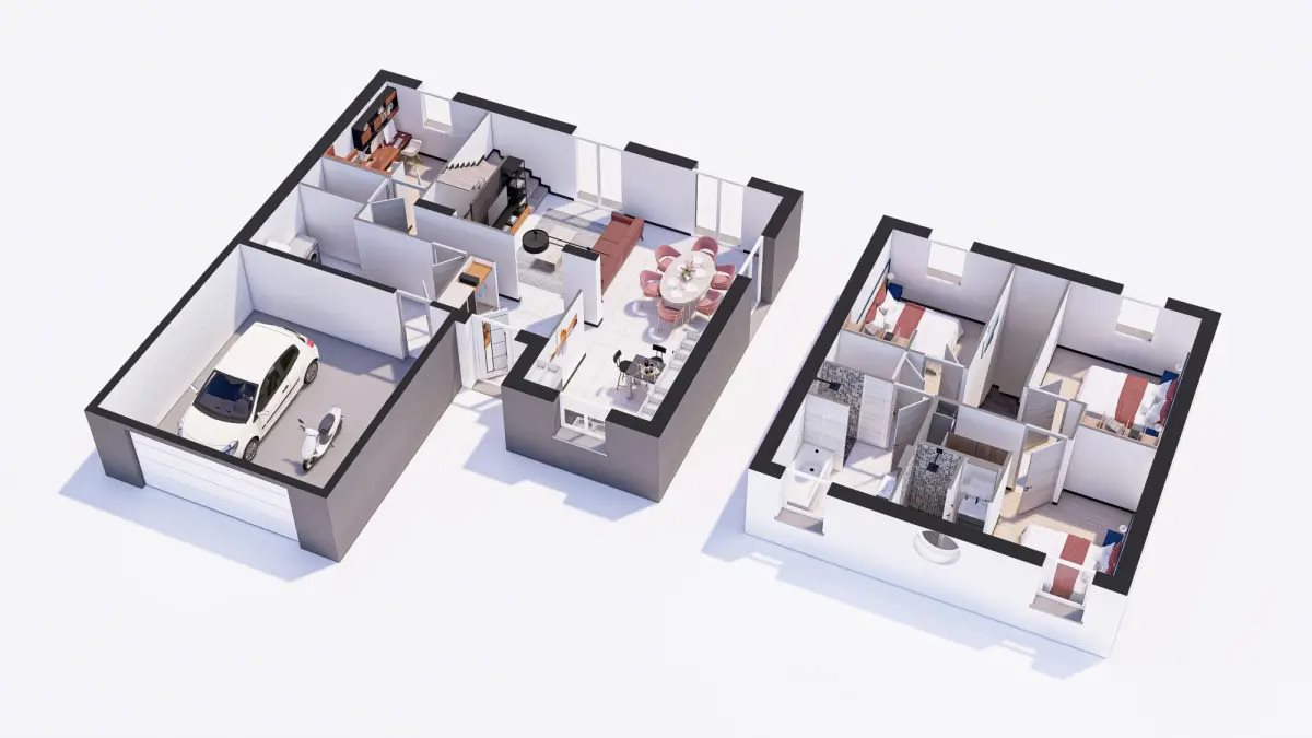 Maison à vendre, 6m², Haironville