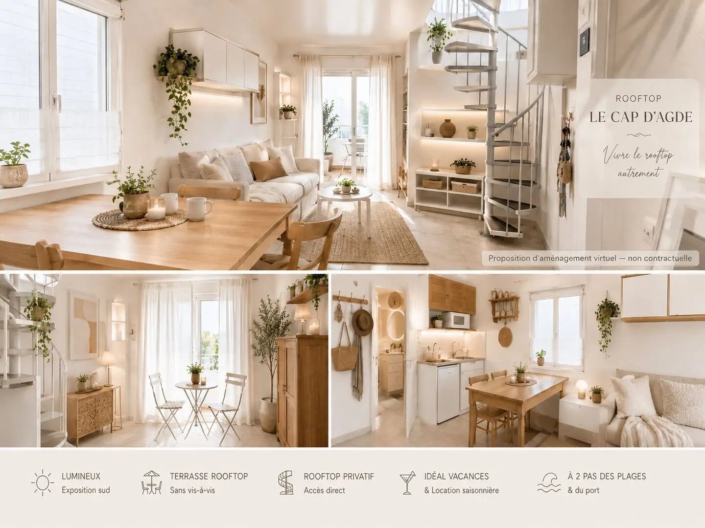 Appartement à vendre, 35m², Agde (Cap d'Agde)