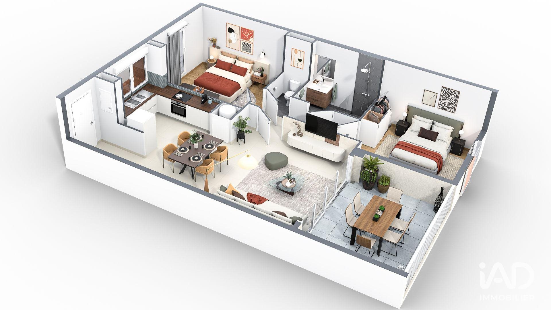 Appartement à vendre, 87m², Le Piton Saint-Leu