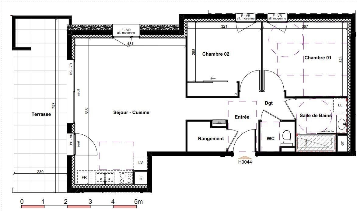 Appartement à vendre, 65m², Meylan