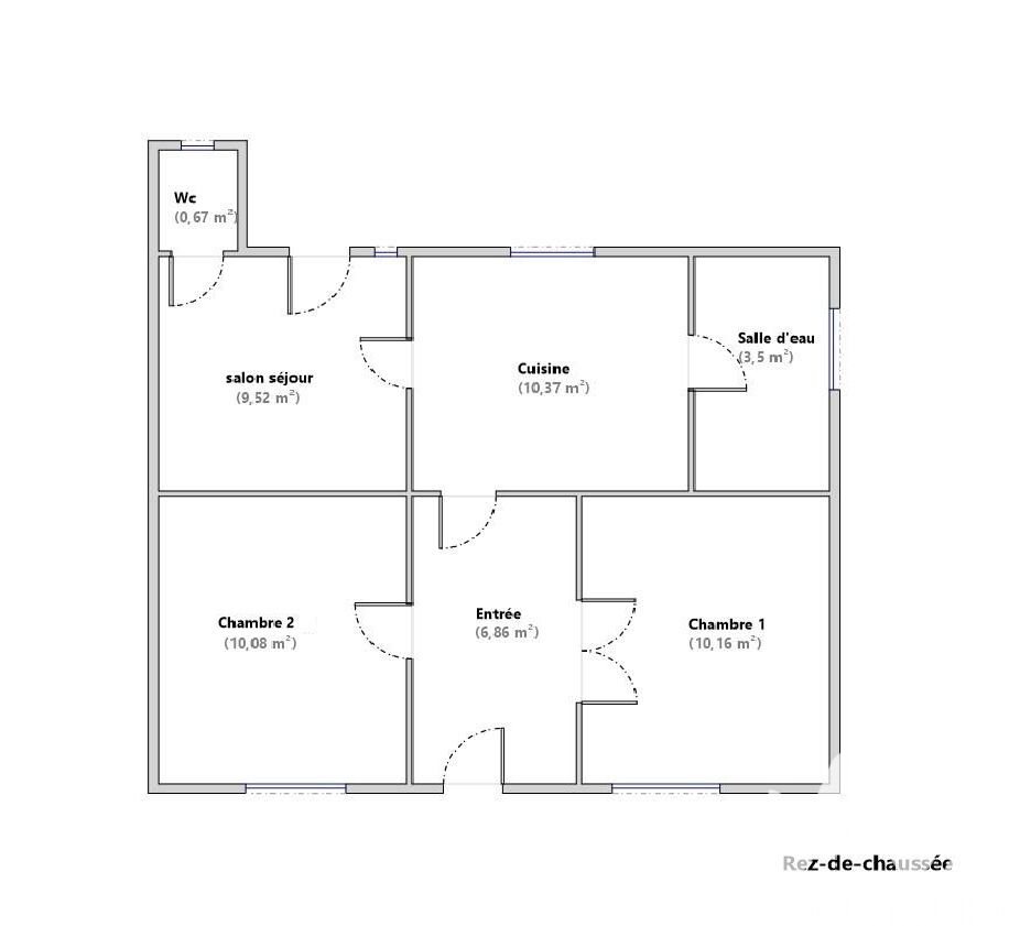 Maison à vendre, 51m², Villeneuve-le-Roi