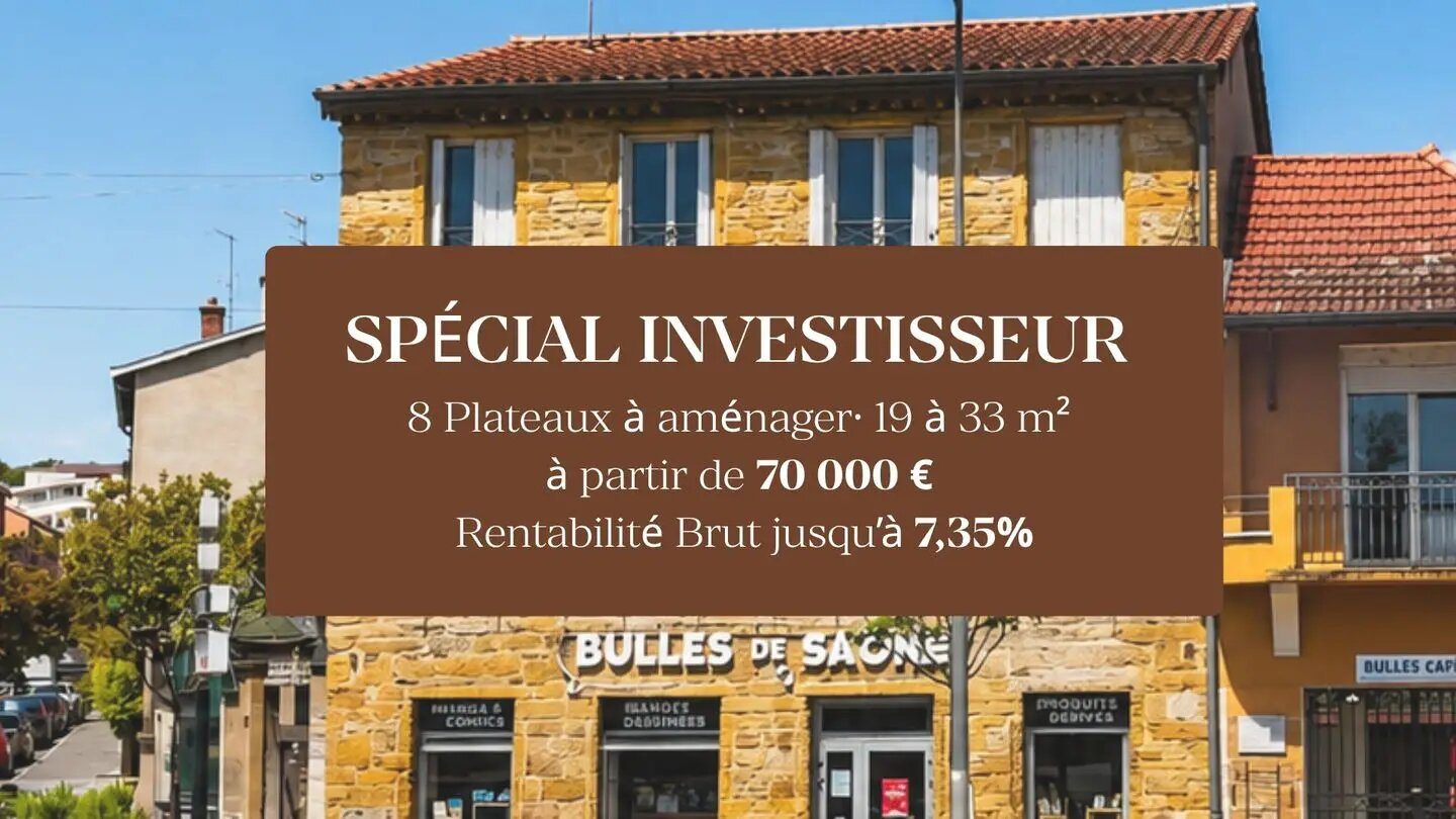 Appartement à vendre, 20m², Fontaines-sur-Saône