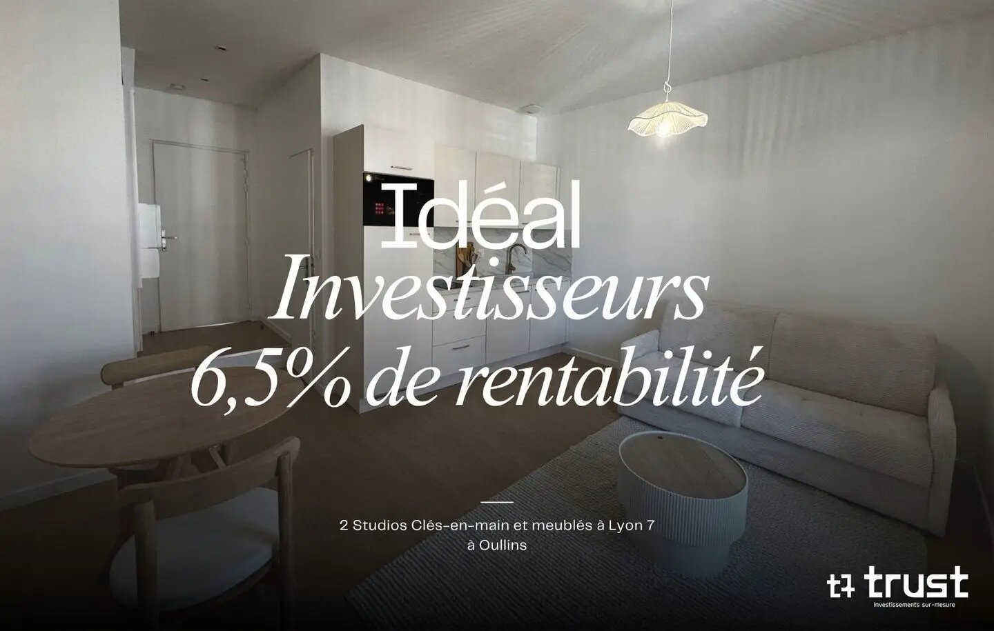 Appartement à vendre, 43m², Oullins