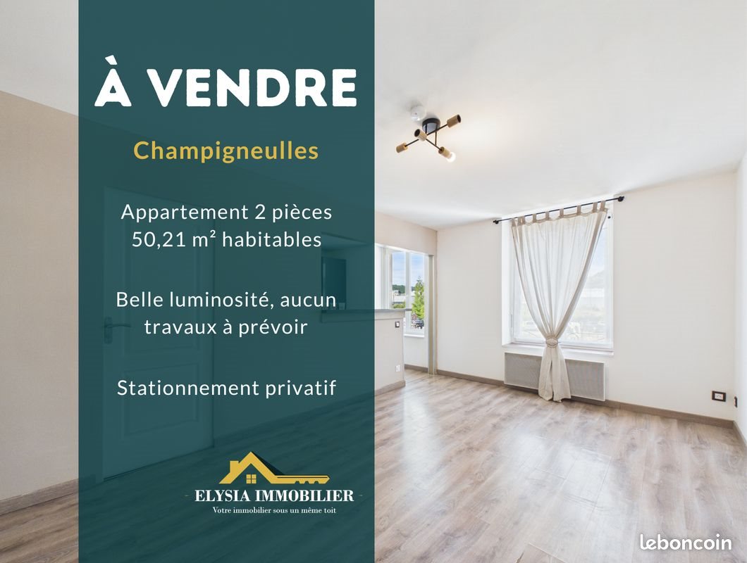 Appartement à vendre, 50m², Champigneulles