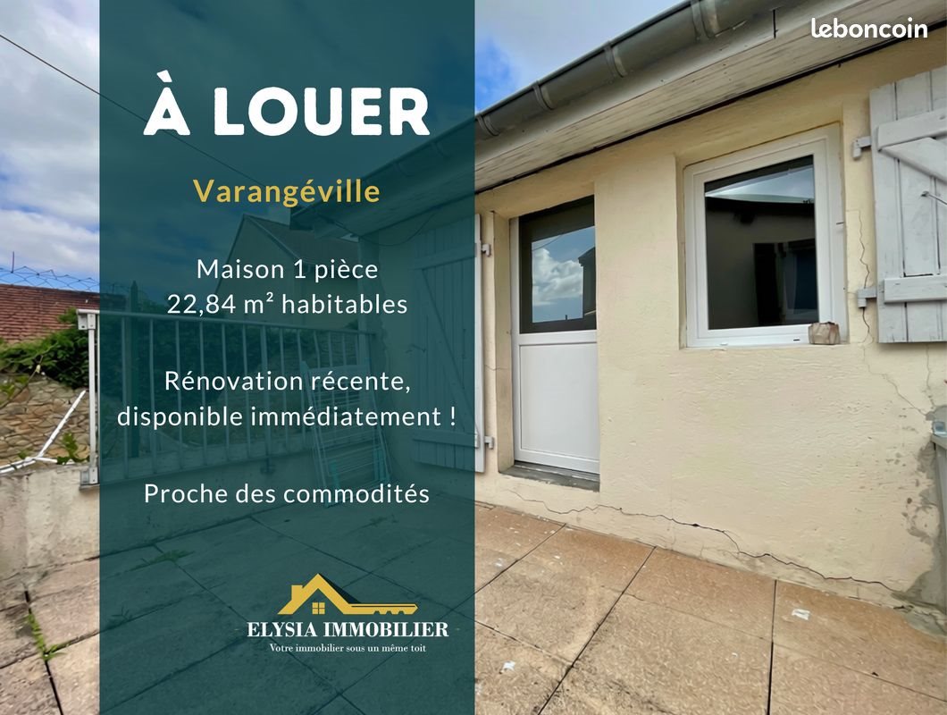 Maison à louer, 23m², Varangéville