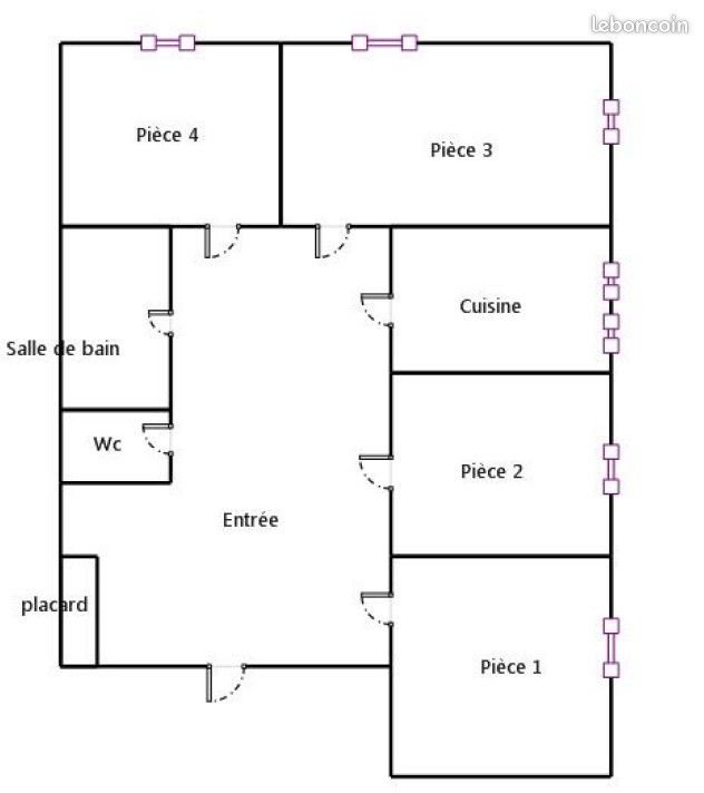 Appartement à louer, 87m², Colmar