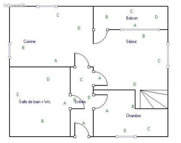 Appartement à louer, 49m², Colmar