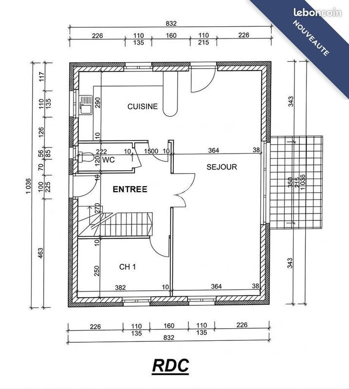 Maison à vendre, 140m², Offendorf