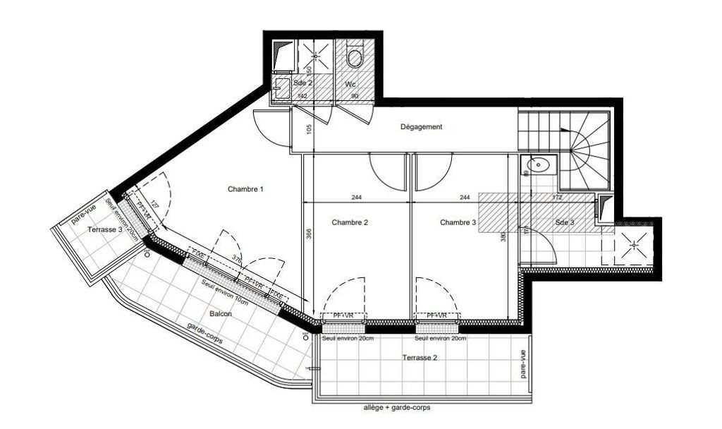 Appartement à vendre, 94m², Champigny-sur-Marne