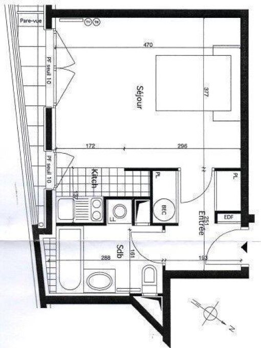 Appartement à louer, 31m², Issy-les-Moulineaux