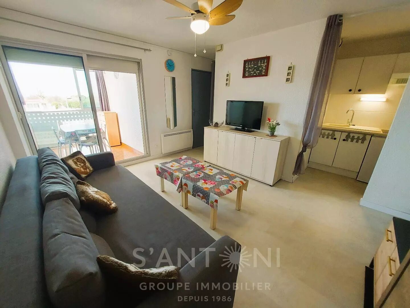 Appartement à vendre, 30m², Marseillan