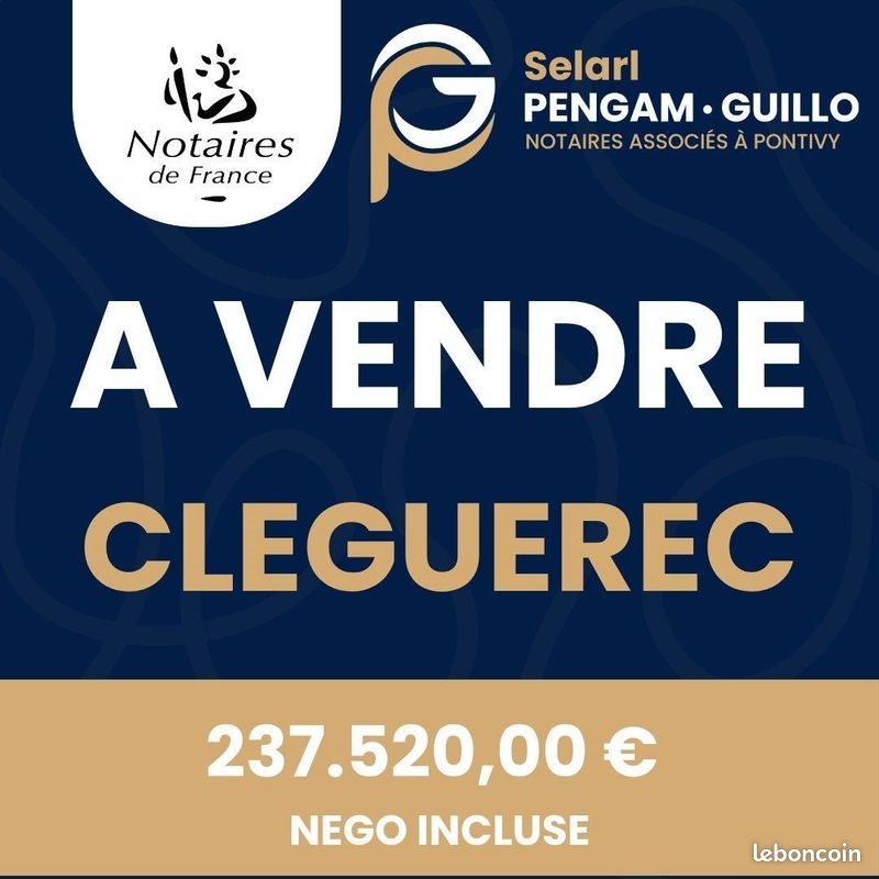 Maison à vendre, 92m², Cléguérec