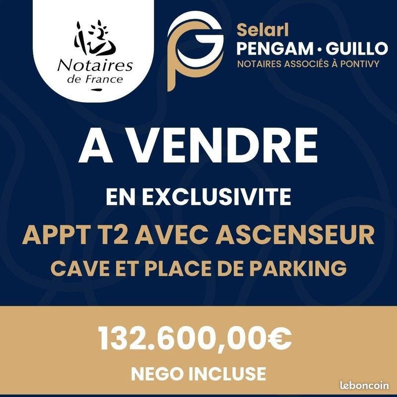 Appartement à vendre, 47m², Pontivy