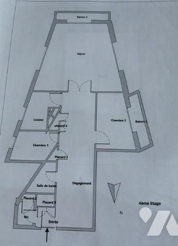 Appartement à vendre, 79m², Paris 19ème