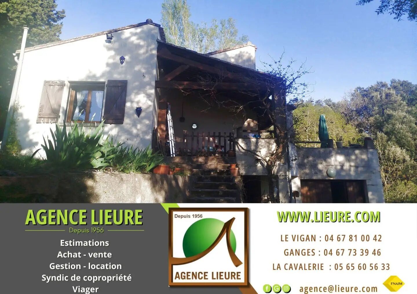 Maison à vendre, 125m², Saint-André-de-Majencoules