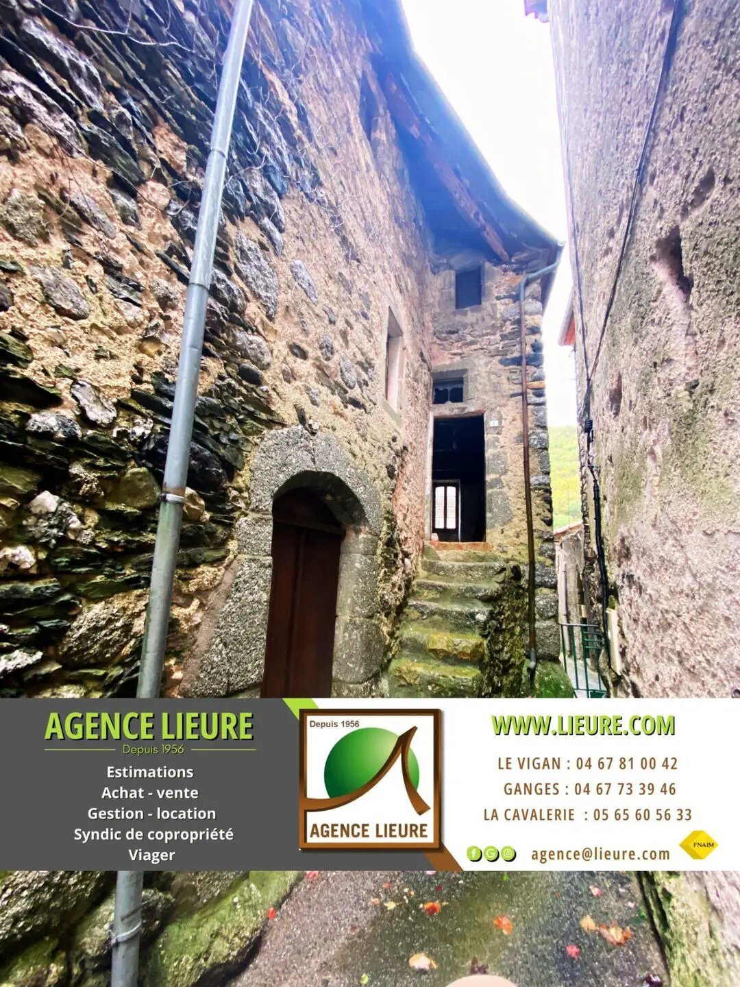 Maison à vendre, 66m², Aumessas