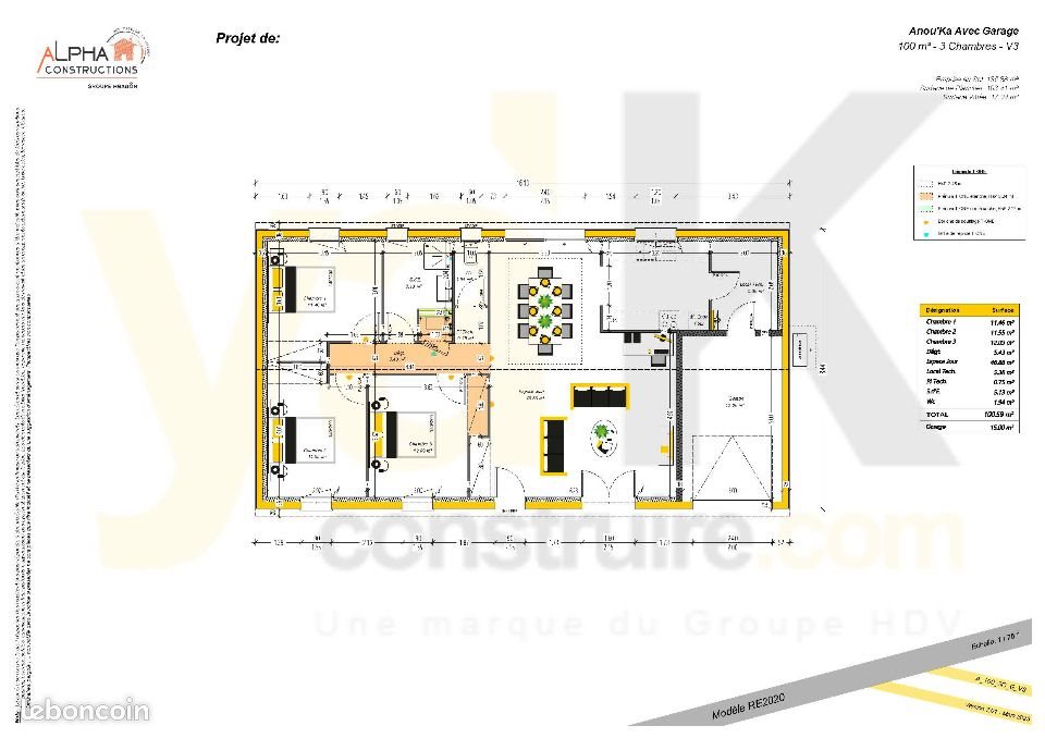 Maison à vendre, 100m², Gourdon