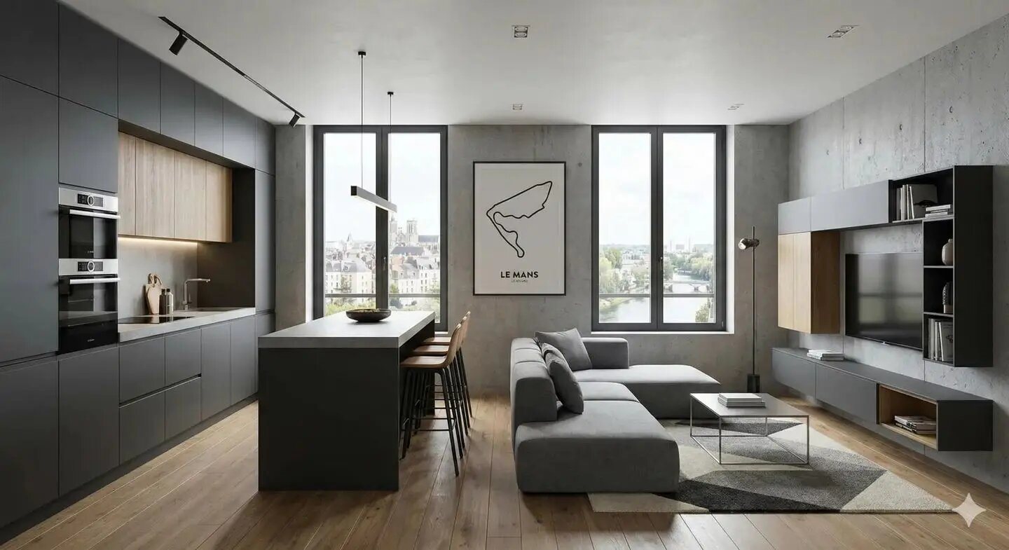 Appartement à vendre, 71m², Le Mans