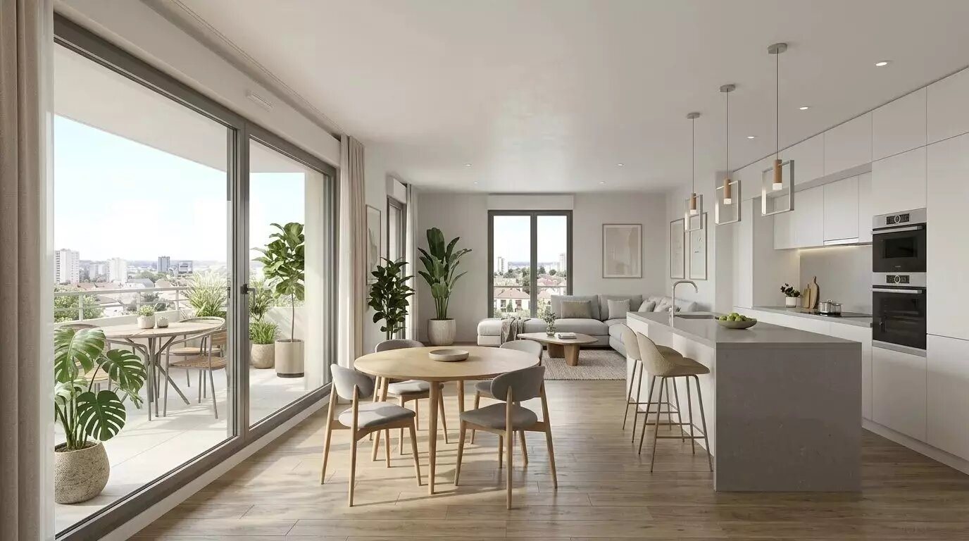 Appartement à vendre, 50m², Noisy-le-Grand