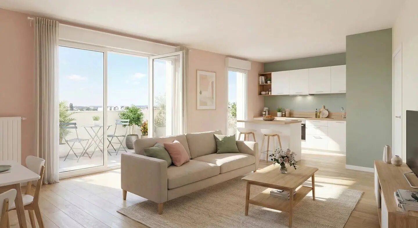 Appartement à vendre, 46m², La Courneuve