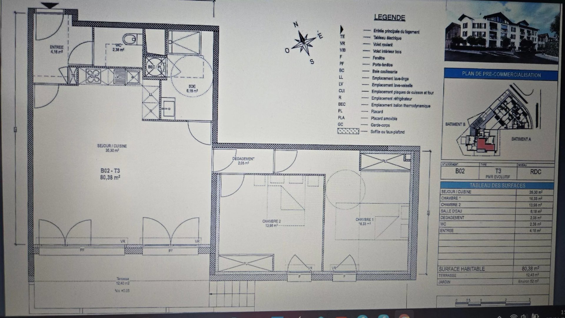 Appartement à vendre, 3m², Bayonne